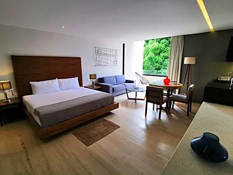 Luxury Suite with Garden View Private Balcony