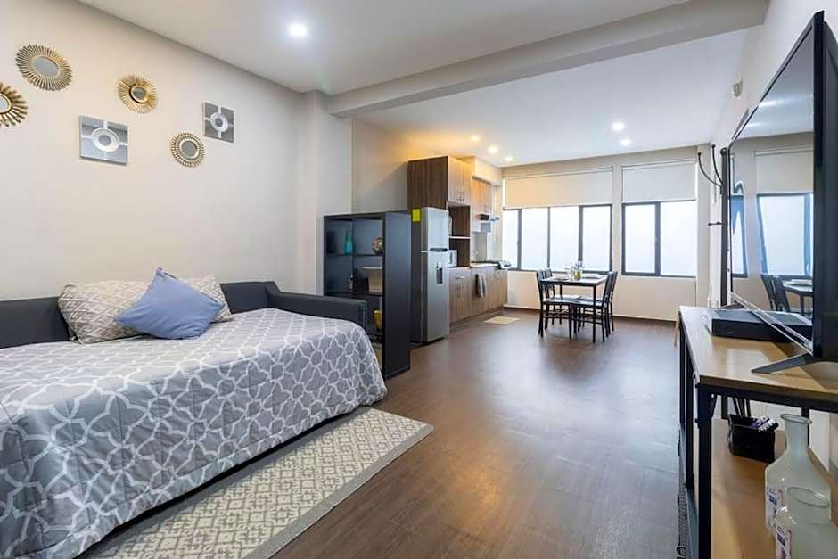 301 Historic building 1Bdrm 1bath AC Rooftop