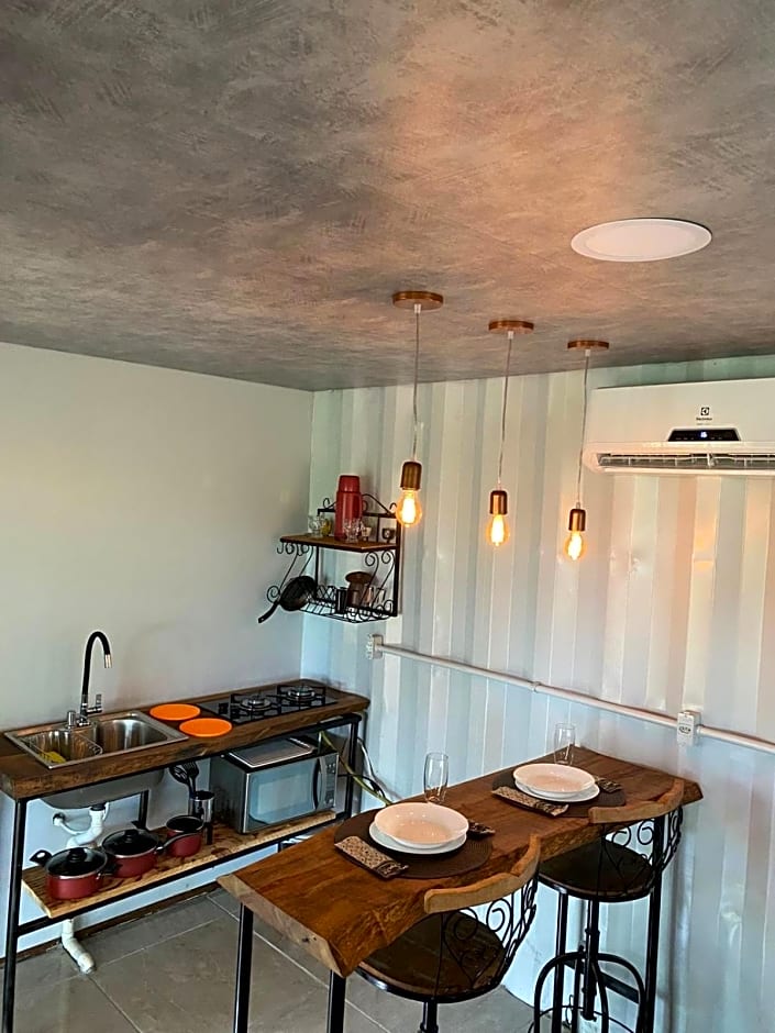 Pousada Cipó Container Chalés Privativos com lareira - Centro da cidade