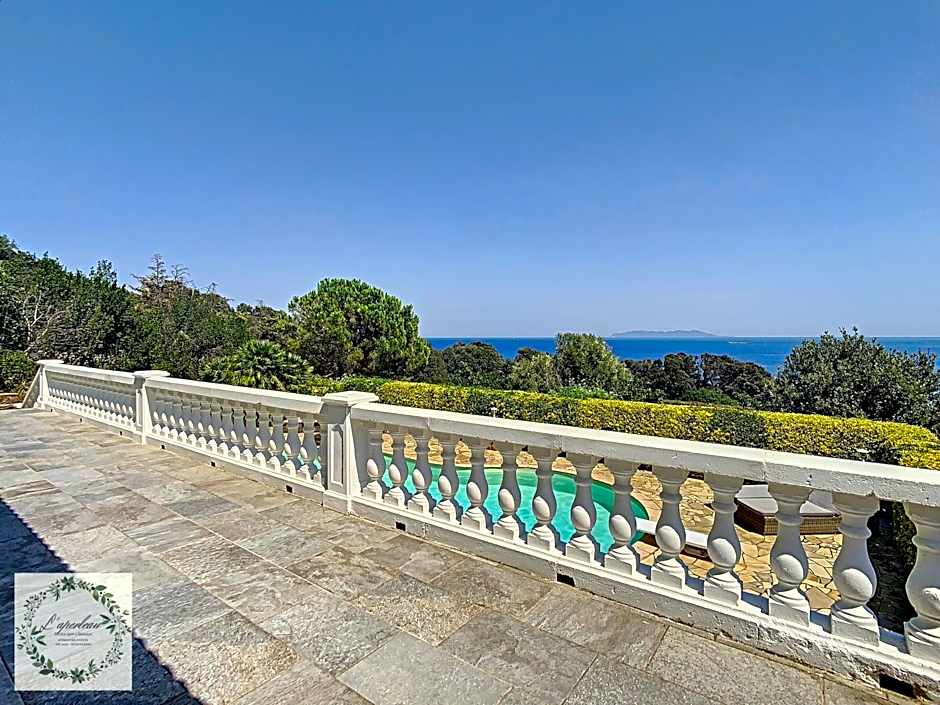 Seaview villa Marlau