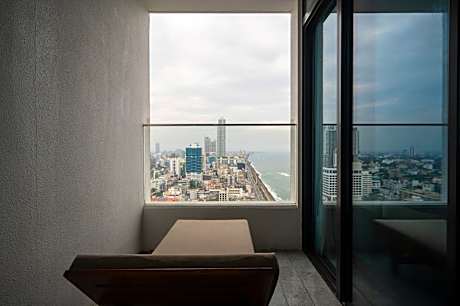 Superior Double Room with Terrace (Partial Sea & City View)