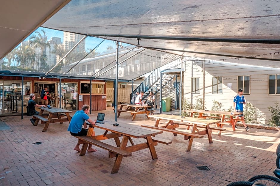 Budds In Surfers Backpackers