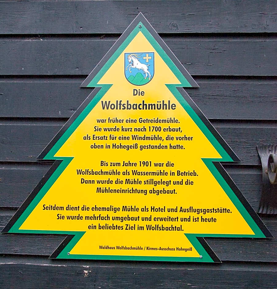 Waldhaus Wolfsbachmuhle