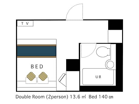 Double Room - Non-Smoking