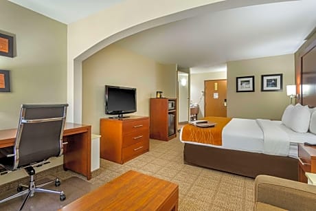 1 King Bed, Suite, Nonsmoking, Upgrade