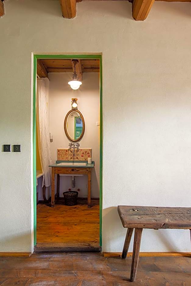 Viscri 32 - White Barn and Blue House