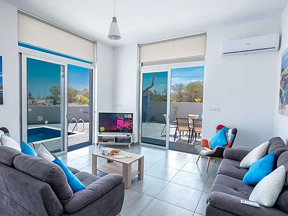 Villa Protaras Miramar, Luxury And New 5Bdr Protaras Villa With Pool