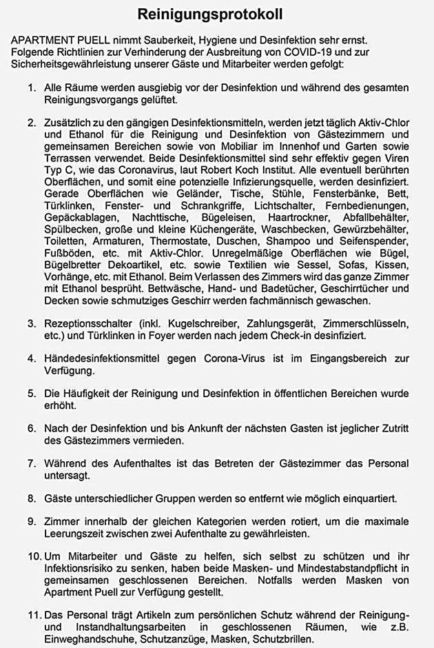 Hotel Apartment Puell