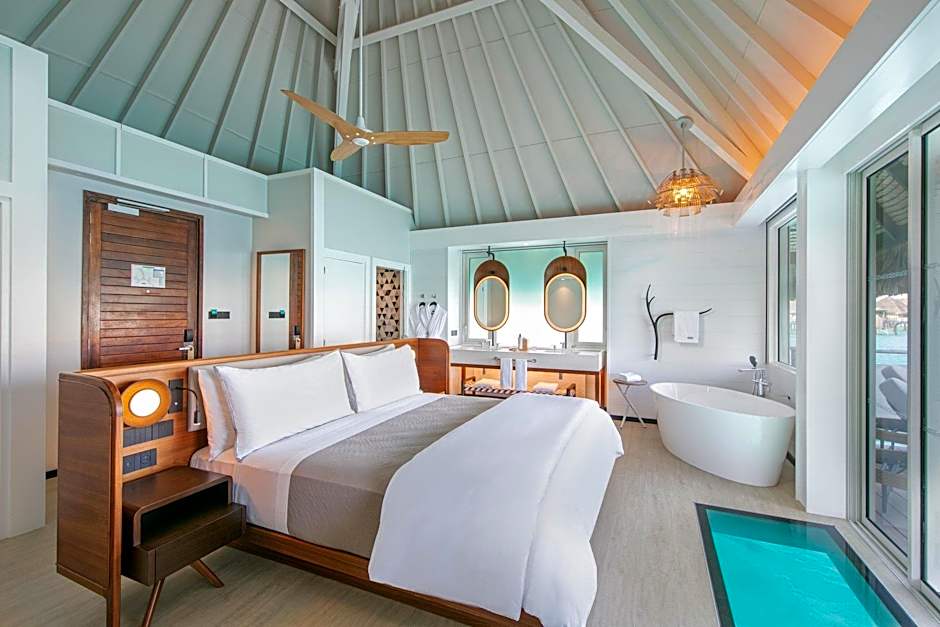 Photo 1 of 5 of Overwater Bungalow Lagoon 1 King Bed, Terrace