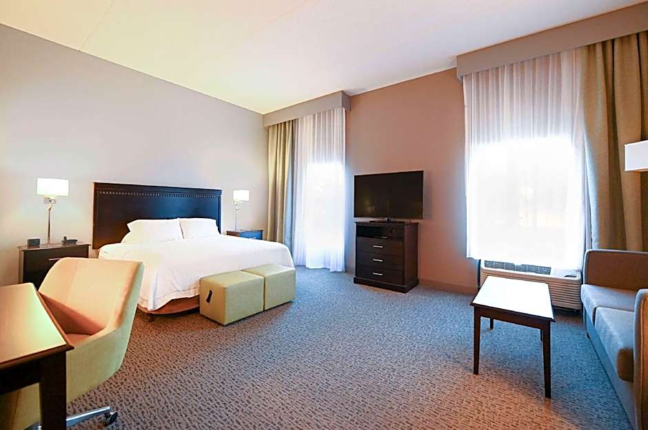 Photo 1 of 7 of 1 King Bed with Sofabed, Mobility Accessible, Roll in Shower