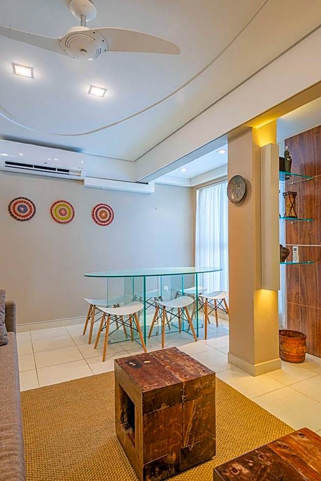 BRLC043- Apê aconchegante com 3Q ao lado da praia