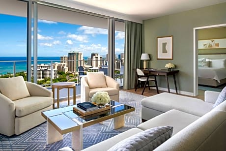 Premier Three-Bedroom Suite with Ocean View