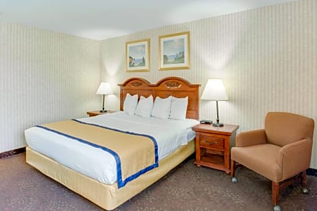 1 Queen Bed Mobility Accessible Room Non-Smoking
