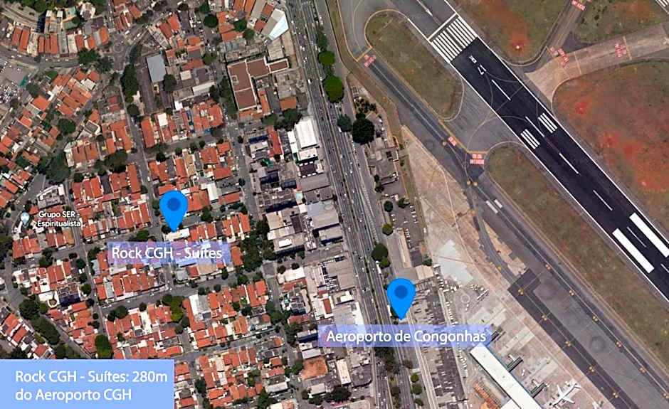 Rock CGH Suites - Aeroporto de Congonhas