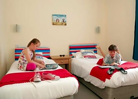 Standard Family Room with 1 Double and 1 Twin Bed and View - Non-Smoking