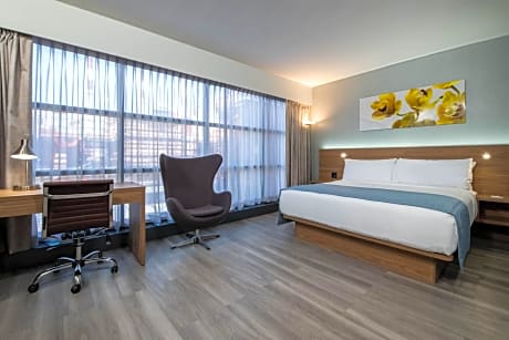 King Room with Roll-In Shower - Mobility/Hearing Accessible - Non-Smoking