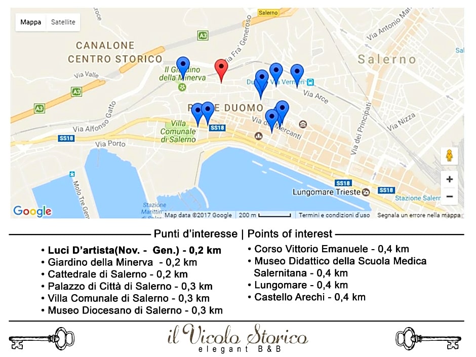 Elegant B&B - Il Vicolo storico