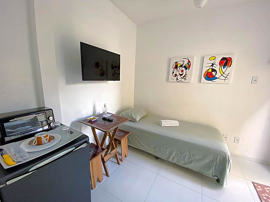 Kalug - Suíte individual com WI-FI 200mbps em condomínio fechado na Praia do sul