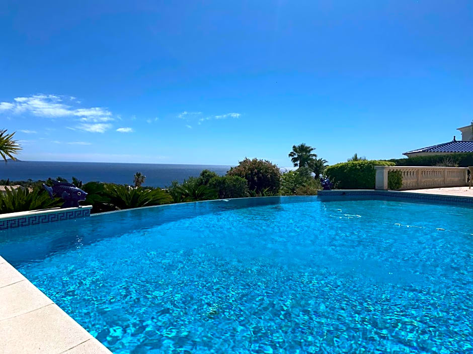 chambre d'hôte, vue mer exceptionnelle, à 5 minutes de la mer