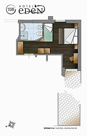 Junior Suite with Lake View (2 Adults)