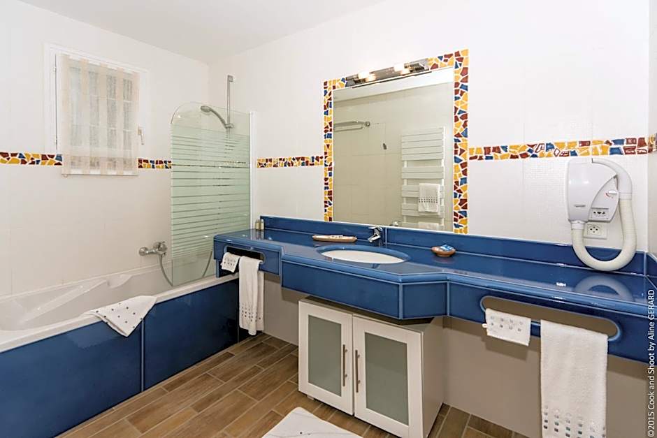 Les chambres du Restaurant le Castellaras - Teritoria