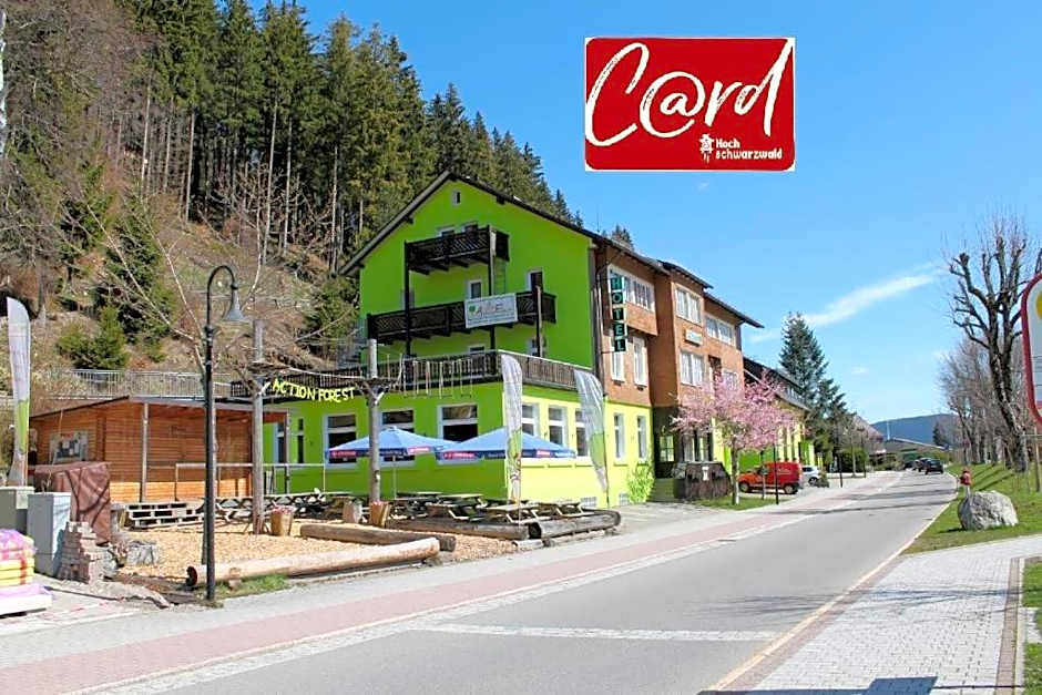 Action Forest Hotel - Kletterwald - Lasertag - nähe Badeparadies