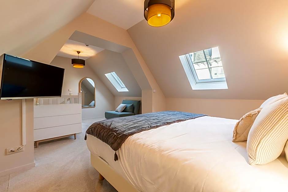 Hôtel Échappée en Baie - Parking privé gratuit dont forfaits bornes électriques réservable