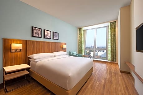 Deluxe King Room with City View & 15% discount on food and soft beverages, upgrade to Taj view rooms upon availability and late check out by 1500 hrs