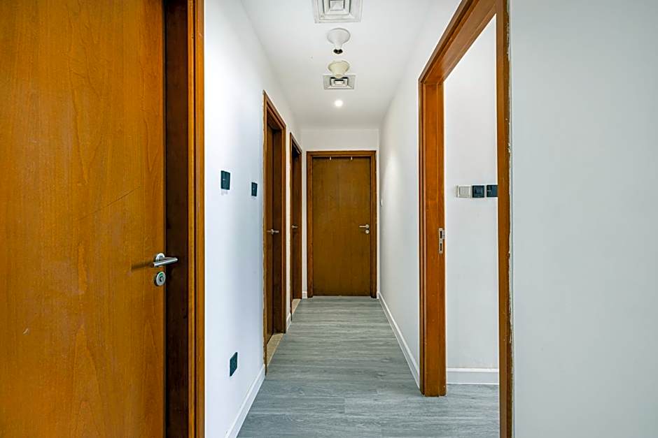 Sleek nordic style seaview condo