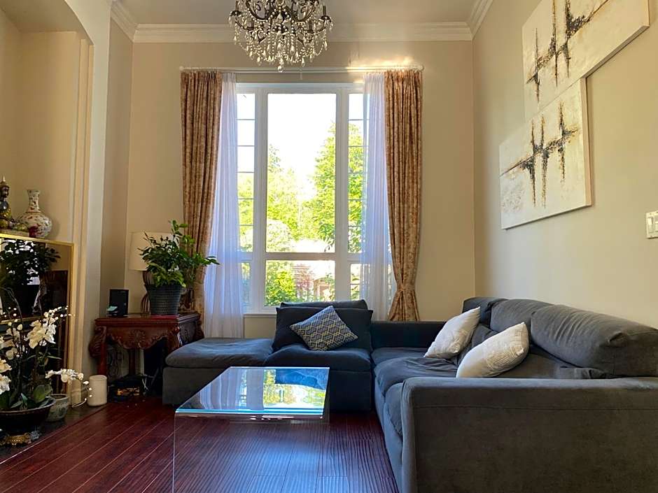 Jane's private rooms with shared washroom