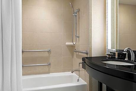 Room, 1 King Bed (Mobility Accessible, Roll-In Shower) (1 King Bed)