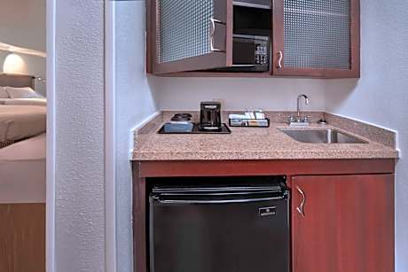 King Suite with Roll-In Shower and Trundle Sofa - Mobility Access/Hearing Accessible