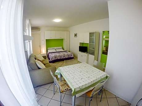 Studio with Balcony
