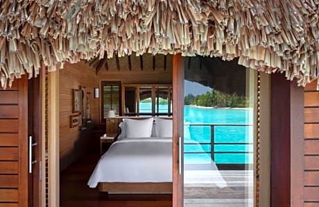 One Bedroom Mountain View Over Water Bungalow Suite King Bed