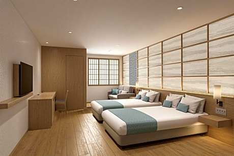 Standard Room with Open-Air Bath and Sofa Bed
