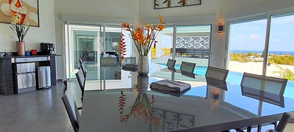 Villa Orchidée vue mer piscine &SPA - V. Ciel&Mer