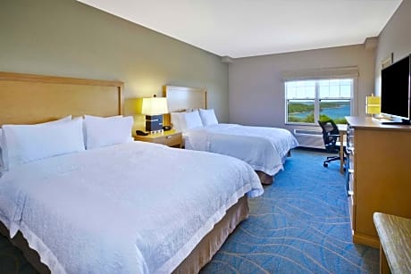 Queen Room with Two Queen Beds - Disability Access/Non-Smoking with Ocean View