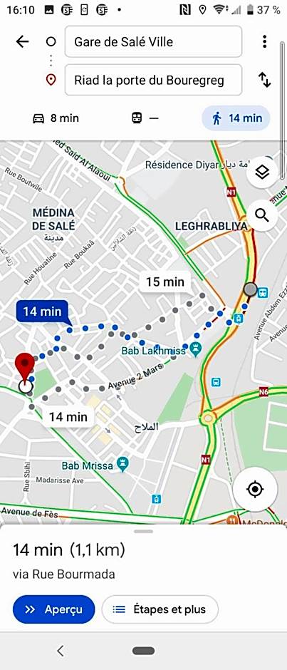 Riad La Porte du Bouregreg