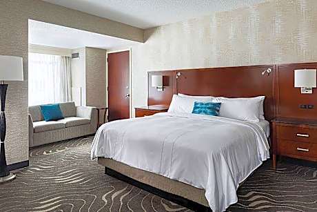 Superior Large Guest Room, Concierge lounge access, Guest room, 1 King, Non-Private Sofa bed