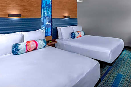 Aloft, Guest room, 2 Queen