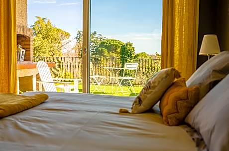 Double-Panoramique-Salle de bain privée-Vue sur Jardin
