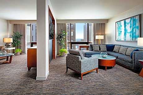 Fountain Square, 1 Bedroom Junior Suite, 1 King or 2 Double, Fountain Square view