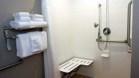 1 Queen Standard Communications Accessible Roll Shower
