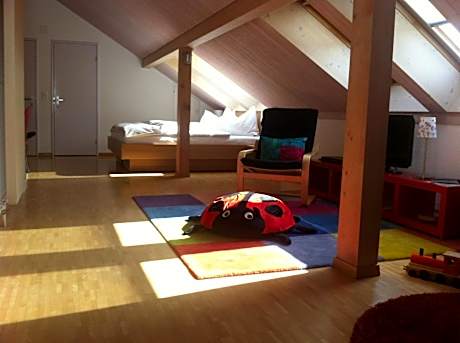 Family Room with Shower
