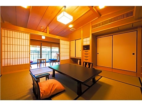 Special Plan, Non-Smoking, Japanese-style Room (10 tatami + 1.5-tatami Fumikomi) (Sleeps 4) With Breakfast & Dinner