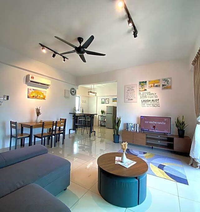 Ipoh Stylish Cozy Stay Meru Casa Kayangan 6Pax 2FreeParking
