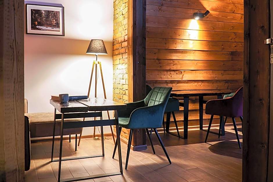 Novosiele Lifestyle Apartments - nad górską rzeką - Strefa relaksu sauna jacuzzi - Bieszczady