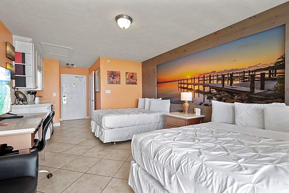 Ocean View Hotel Room with Balcony- 2 Full Beds #24