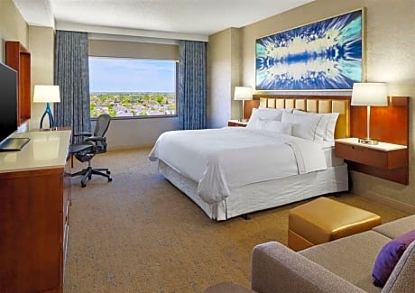 Room 1 king size bed