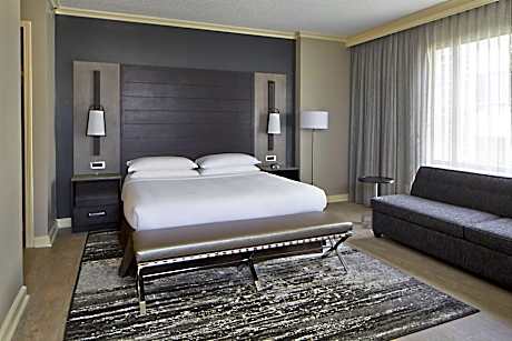 Juliet Balcony, 1 Bedroom Junior Suite, 1 King, Sofa Bed